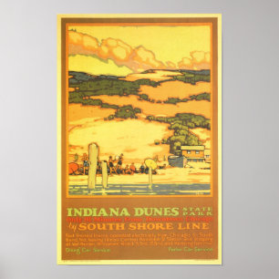 Indiana Dunes State Park Poster