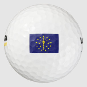 INDIANA Flag Golf Balls