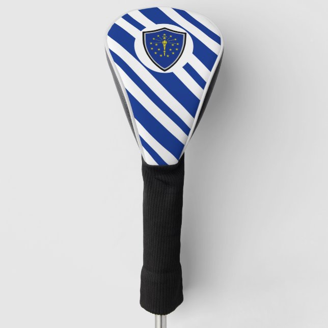 Indiana flag golf head cover (Front)