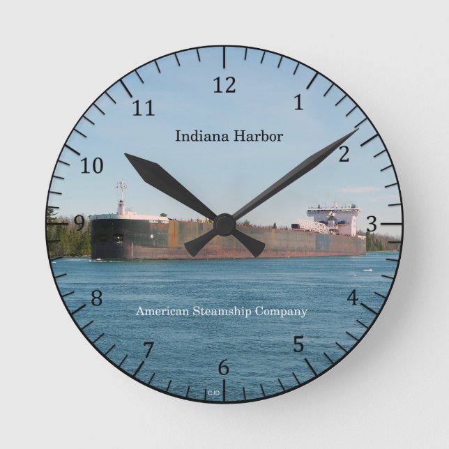 Indiana Harbor clock (Front)