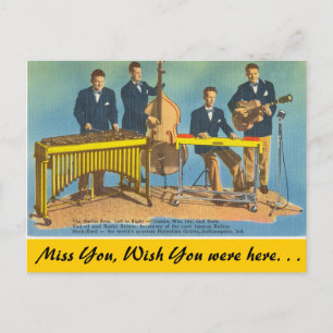 Indiana, Harlin Brothers, Indianapolis Postcard