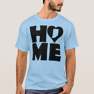 Indiana Home Heart State Tees T-Shirt