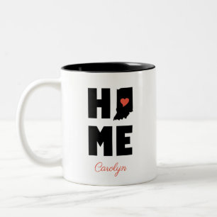 Indiana Home Personalised Two-Tone Coffee Mug