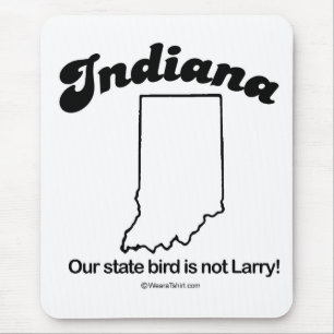 INDIANA - "INDIANA STATE MOTTO" T-shirts and Gear Mouse Mat