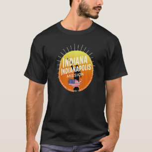 Indiana Indianapolis Mormon Lds Mission Missionary T-Shirt