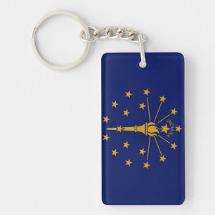 Indiana Key Ring