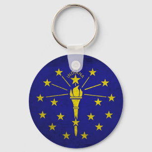 Indiana Key Ring