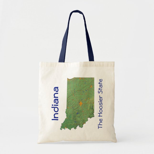 Indiana Map Bag (Front)