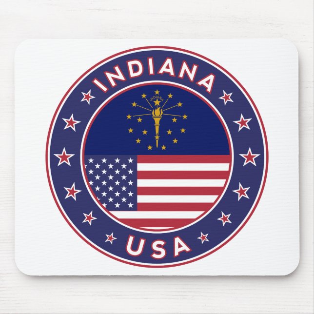 Indiana Mouse Mat (Front)