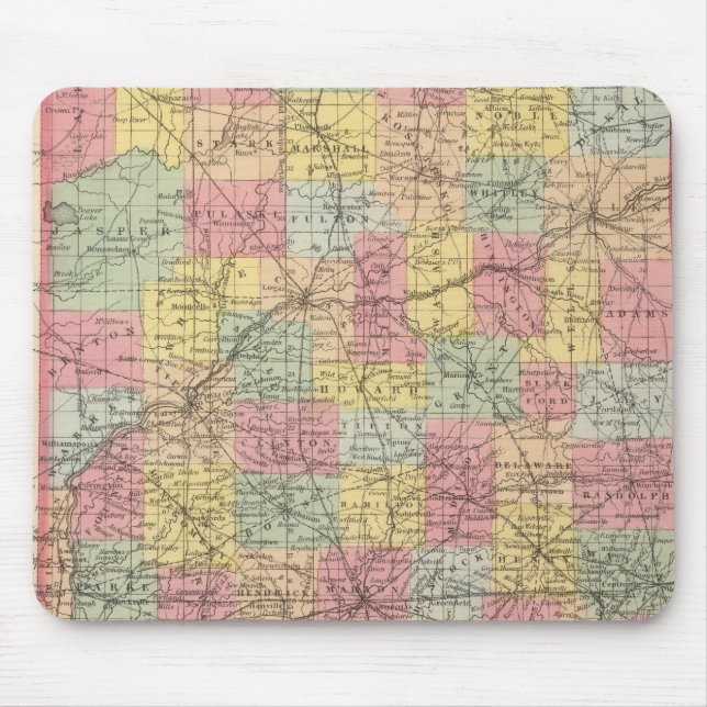 Indiana Mouse Mat (Front)