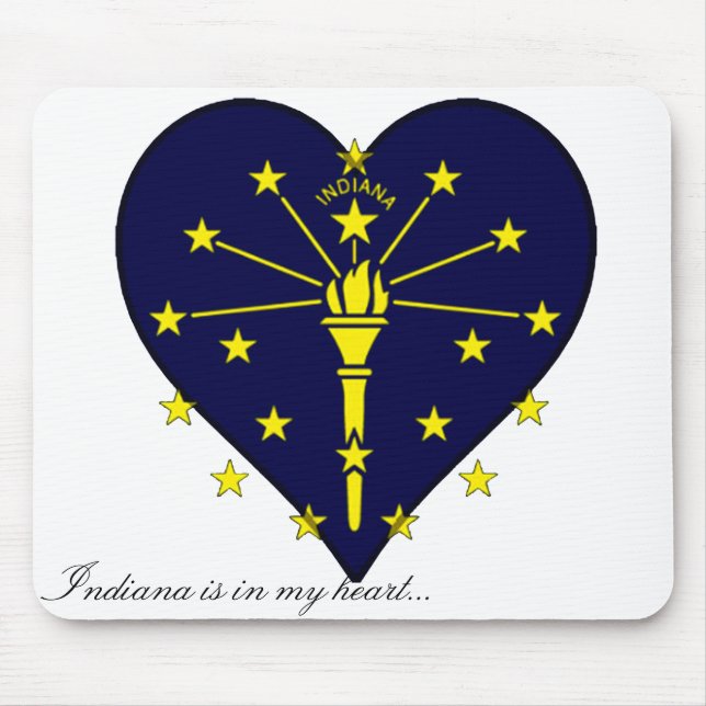 Indiana Mouse Mat (Front)
