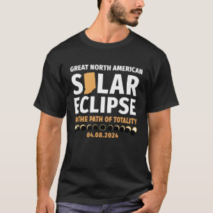 Indiana On The Path Of Totality Solar Eclipse 04 0 T-Shirt