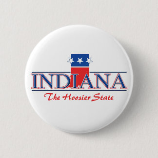 Indiana Patriotic Buttons