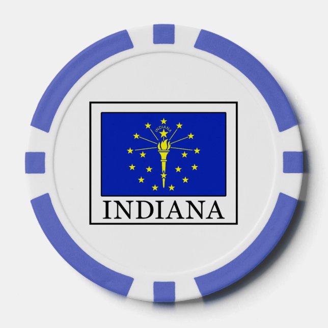 Indiana Poker Chips (Front)