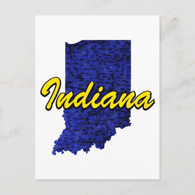 Indiana Postcard (Front)