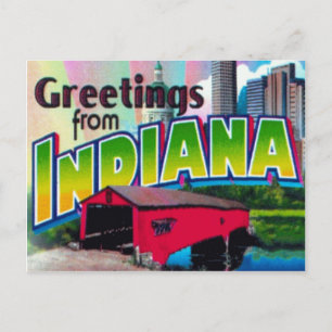 Indiana Postcard