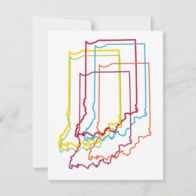 indiana pride blur invitation (Front)