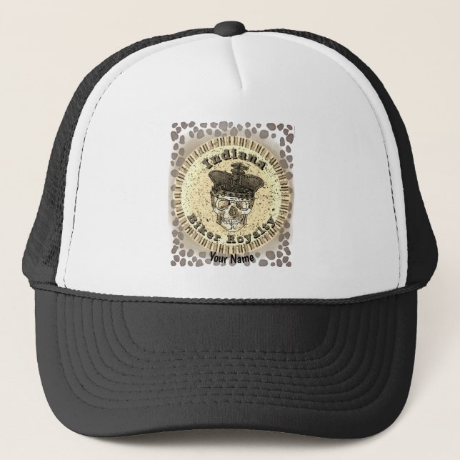 Indiana Royalty Biker Hat (Front)