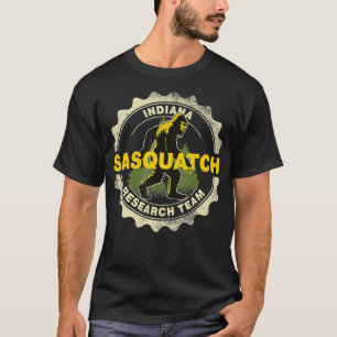 Indiana Sasquatch Research Team Bigfoot Believer F T-Shirt