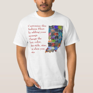 Indiana Shirt - Custom with Election or other text