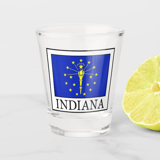Indiana Shot Glass (Front)