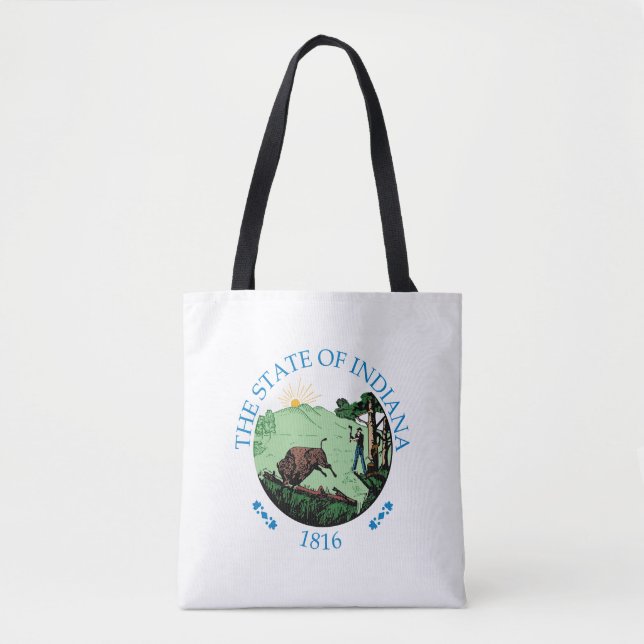 Indiana sign tote bag (Front)