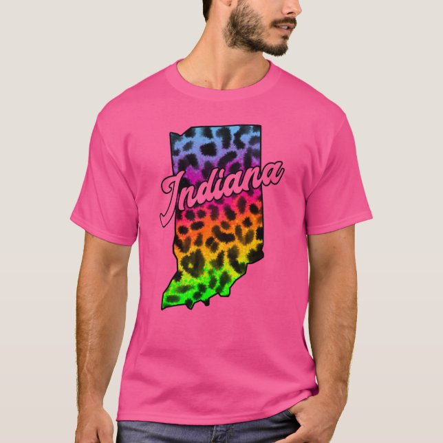 Indiana State Border T-Shirt (Front)