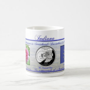 Indiana State Commemorative Coffee Mug