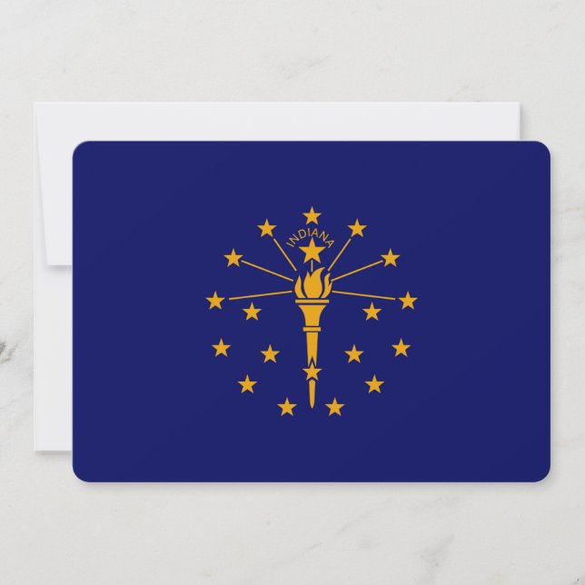 Indiana State Flag Design (Front)