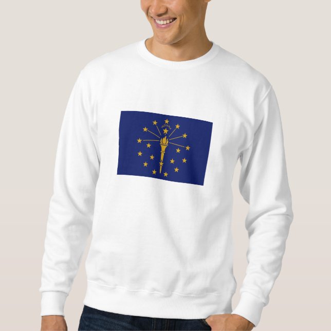 Indiana State Flag Sweatshirt (Front)