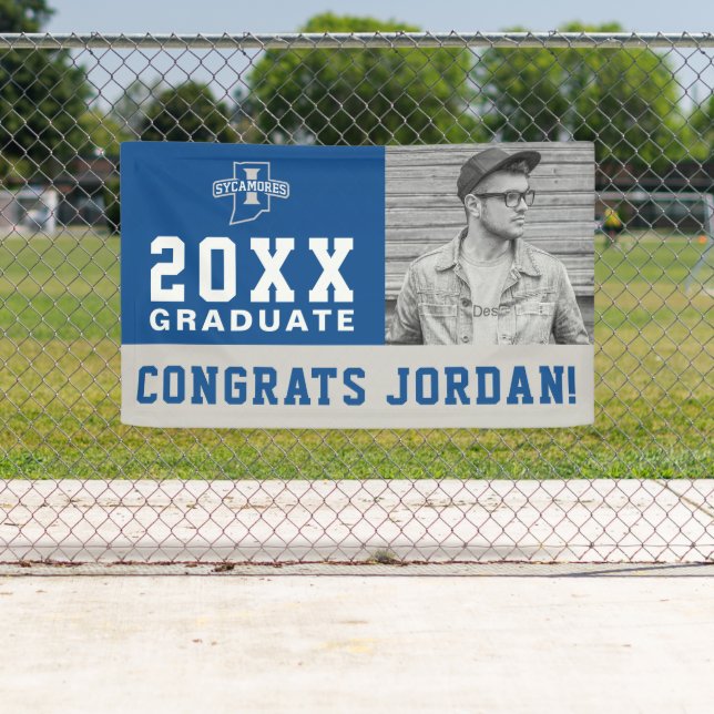 Indiana State Graduate Banner (Insitu)