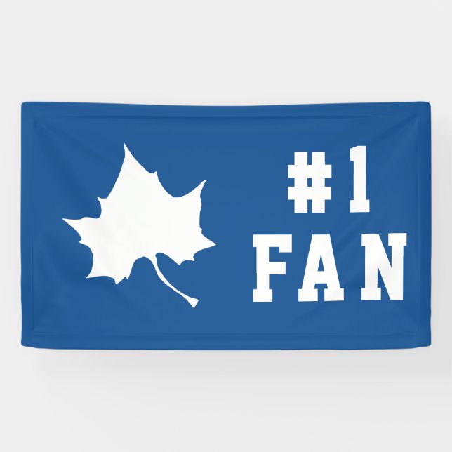 Indiana State Leaf Banner (Horizontal)