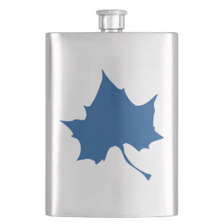 Indiana State Leaf Hip Flask