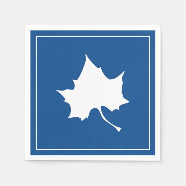 Indiana State Leaf Napkin (Front)