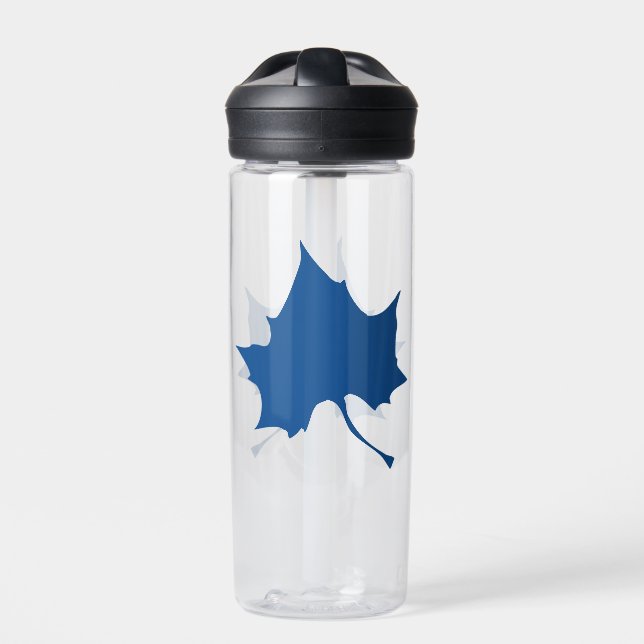 Indiana State Leaf Water Bottle (Front)