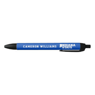 Indiana State Logo Black Ink Pen