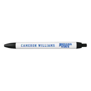 Indiana State Logo Black Ink Pen