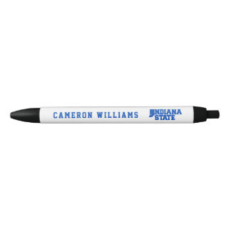 Indiana State Logo Black Ink Pen