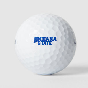 Indiana State Logo Golf Balls