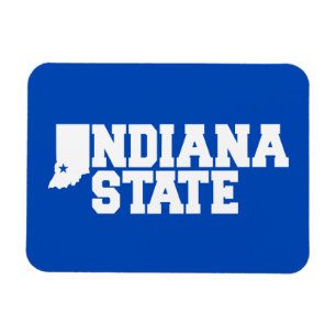 Indiana State Logo Magnet