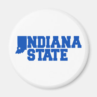 Indiana State Logo Magnet