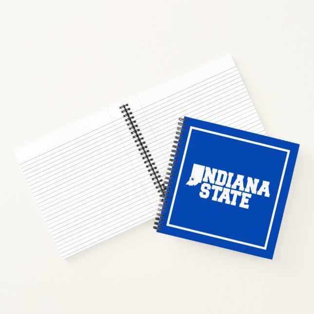 Indiana State Logo Notebook (Inside)