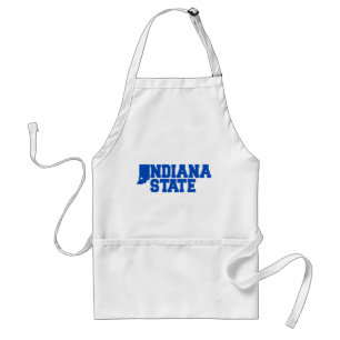 Indiana State Logo Standard Apron