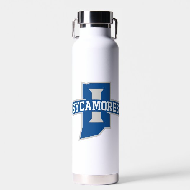 Indiana State Logo Water Bottle (Front)