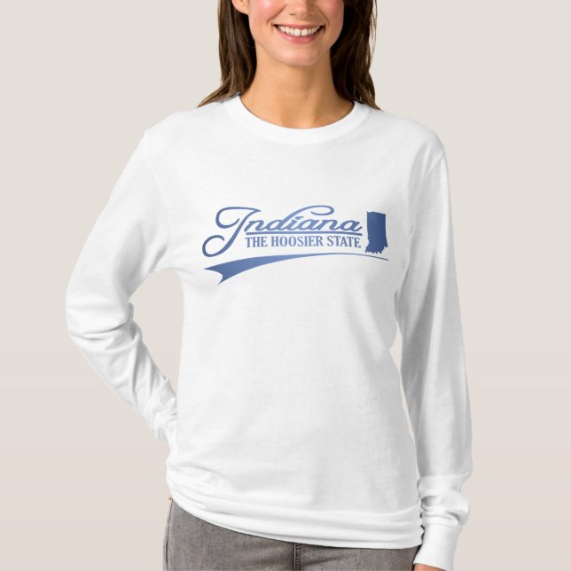 Indiana State of Mine Apparel T-Shirt (Front)