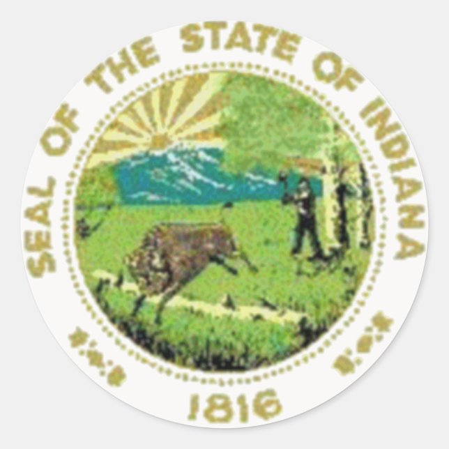 Indiana State Seal (Front)