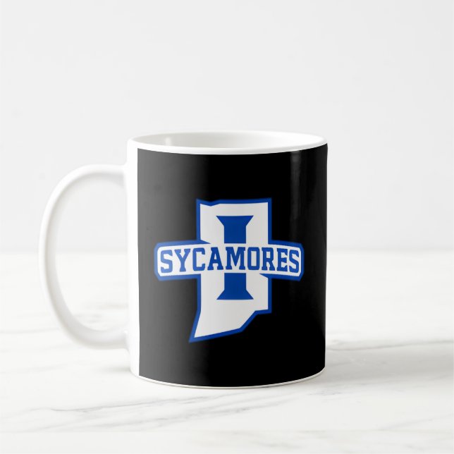 Indiana State Sycamores Left Chest Icon Coffee Mug (Left)