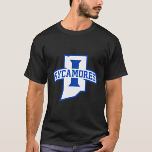 Indiana State Sycamores Left Chest Icon T-Shirt