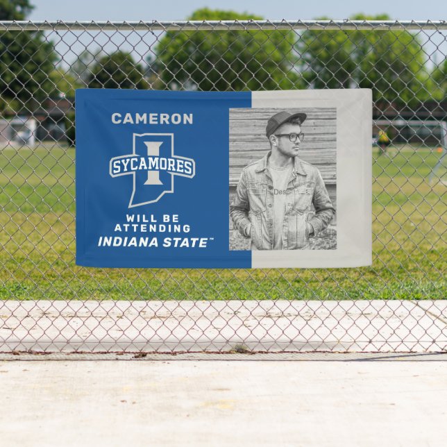 Indiana State University Graduation Banner (Insitu)