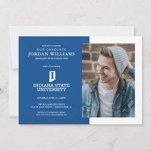 Indiana State University Graduation Invitation